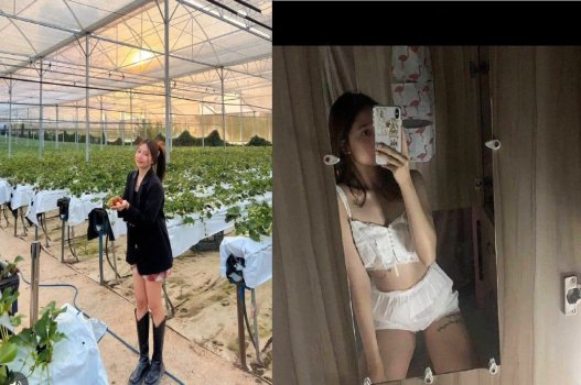 Em ngại ngùng nhưng vẫn banh háng cho