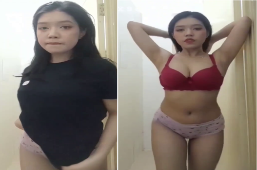 Em xinh khoe quần lót xinh xắn