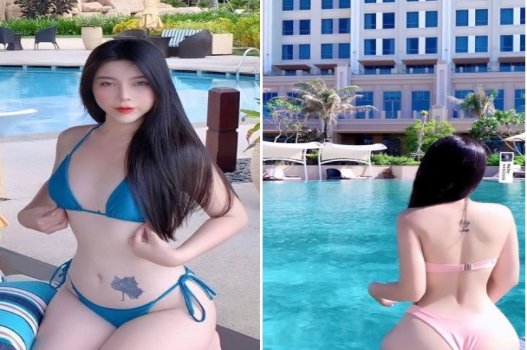 Gái xinh chân dài mông má căng săn chắc