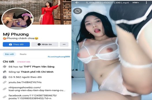 Mỹ Phương háng rộng banh ra mời hàng vào