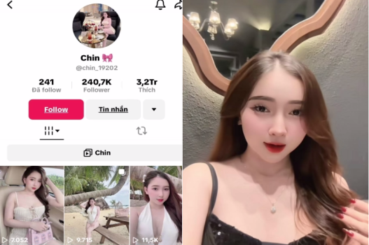 TikToker Chin lộ clip nóng đủ pose